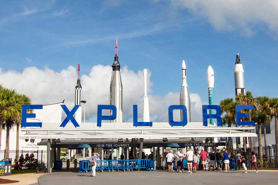 Kennedy Space Center is not too far away from Memory Lane Villa and is a great way to spend the day!