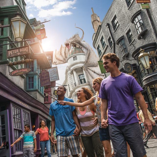 The amazing Wizarding World of Harry Potter is located just minutes away from Memory Lane Villa